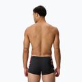 Плавки Speedo Hyperboom Splice Aquashort anthracite/high risk red 2