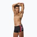 Плавки Speedo Hyperboom Splice Aquashort anthracite/high risk red 3