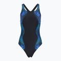 Купальник суцільний жіночий Speedo Print Medalist anthracite