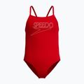 Купальник суцільний дитячий Speedo Endurance+ Logo Thinstrap high risk red