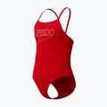 Купальник суцільний дитячий Speedo Endurance+ Logo Thinstrap high risk red 3