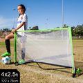 Ворота футбольні QuickPlay Pop Up 120 x 75 cm білі QP1228 2