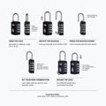Замок CabinZero Travel TSA Lock navy 2