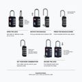 Замок CabinZero Travel TSA Lock sage forest 2