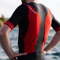 Комбінезон для триатлону чоловічий HUUB Race Long Course Tri Suit чорно-червоний RCLCS 9