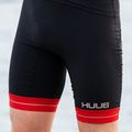 Шорти триатлонові чоловічі HUUB Race Tri Short чорно-червоні RCSH 4