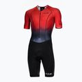 Комбінезон для триатлону чоловічий HUUB Commit Long Course Suit чорно-червоний COMLCS 8