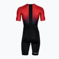 Комбінезон для триатлону чоловічий HUUB Commit Long Course Suit чорно-червоний COMLCS 9