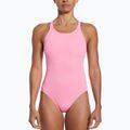 Купальник суцільний жіночий Nike Hydrastrong Solid Fastback рожевий NESSA001-660 4