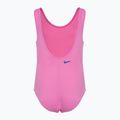 Купальник дитячий Nike Multi Logo U-Back playful pink 2