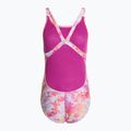Жіночий злитий купальник Nike Hydrastrong Multi Print Fastback теплий мульти 2