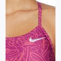 Жіночий злитий купальник Nike Hydrastrong Multi Print Cutout гаряча фуксія 4