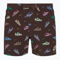 Шорти для плавання чоловічі Nike Multi Print 5" Volley baroque brown