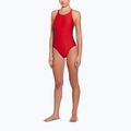 Купальник суцільний жіночий Nike Logo Tape Fastback university red 2