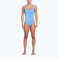 Купальник суцільний жіночий Nike Essential V-Neck university blue 2