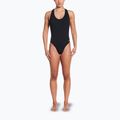Жіночий злитий купальник Nike Elevated Essential Crossback чорний 2