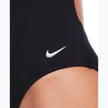 Жіночий злитий купальник Nike Elevated Essential Crossback чорний 4