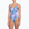 Купальник суцільний жіночий Nike Floral Blur V-Neck hydrangeas