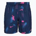 Шорти для плавання чоловічі Nike Multi Print 7" Volley midnight navy