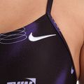 Купальник суцільний жіночий Nike Hydrastrong Cutout purple 4