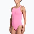 Купальник суцільний жіночий Nike Hydrastrong Solid pink glow