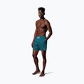 Шорти для плавання чоловічі Nike Breaker Logofetti 5" Volley green abyss 2