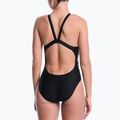 Купальник суцільний жіночий Nike Logo Tape Fastback black 3