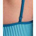 Купальник суцільний жіночий Nike Ocean Bound Ripple Texture Square Neck bleached turquoise 4