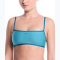Верхня частина купальника Nike Ripple Texture Bralette Classic Bikini bleached turquoise