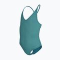 Купальник суцільний дитячий Nike Ocean Bound Ripple Texture Lace Up blached turquoise 2