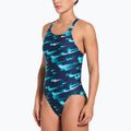 Купальник суцільний жіночий Nike Hydrastrong Multi Pr green abyss