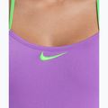 Купальник суцільний жіночий Nike Hydrastrong Logo Graphic T-Back bright violet 4