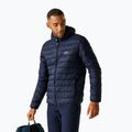 Чоловіча куртка REGATTA Hooded Marizion black navy/olympian blue