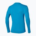 Лонгслів для бігу чоловічий Mizuno Tech Thermal Charge Breath Thermo Long Sleeve Tee blue jewel 2