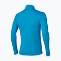 Лонгслів для бігу чоловічий Mizuno Tech Thermal Charge Breath Thermo Half Zip Long Sleeve Tee blue jewel 2