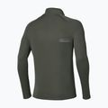 Лонгслів для бігу чоловічий Mizuno Active Dryaeroflow Hybrid Long Sleeve Top Forest Night 2