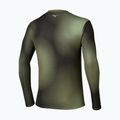 Лонгслів для бігу чоловічий Mizuno Core Graphic Long Sleeve Tee Forest Night 2