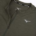 Кофта для бігу чоловіча Mizuno Core Impulse Half Zip Long Sleeve Tee forest night 3