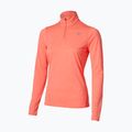 Кофта для бігу жіноча Mizuno Core Impulse Half Zip Long Sleeve Tee desert flower