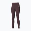 Лосини для бігу жіночі Mizuno Active Warmalite Long Tight raisin