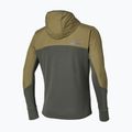 Куртка для бігу чоловіча Mizuno Active Warmalite Hybrid Full Zip Hooded Long Sleeve Top forest night 2