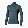 Кофта для бігу чоловіча Mizuno Active Warmalite Half Zip Long Sleeve Top dark slate