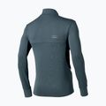 Кофта для бігу чоловіча Mizuno Active Warmalite Half Zip Long Sleeve Top dark slate 2