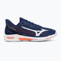 Кросівки тенісні чоловічі Mizuno Wave Exceed Tour 7 CC beacon blue/white/lava orange 2