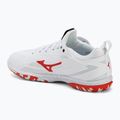 Кросівки тенісні чоловічі Mizuno Wave Drive Neo 4 white/insignia blue/orange 3