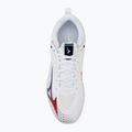 Кросівки тенісні чоловічі Mizuno Wave Drive Neo 4 white/insignia blue/orange 5