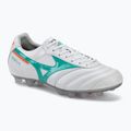Кросівки футбольні Mizuno Morelia II Japan FG white/arcadia/lava orange