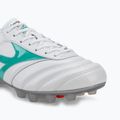 Кросівки футбольні Mizuno Morelia II Japan FG white/arcadia/lava orange 7