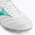 Кросівки футбольні Mizuno Morelia II Elite FG white/arcadia/lava orange 7
