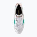Кросівки футбольні Mizuno Morelia II Elite FG white/arcadia/lava orange 5